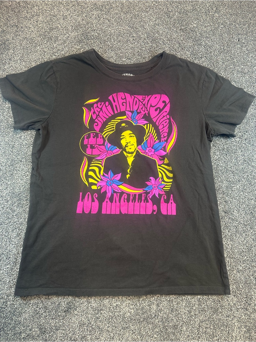 Authentic Hendrix Jimi Hendrix Los Angeles Graphic T-Shirt – Size L